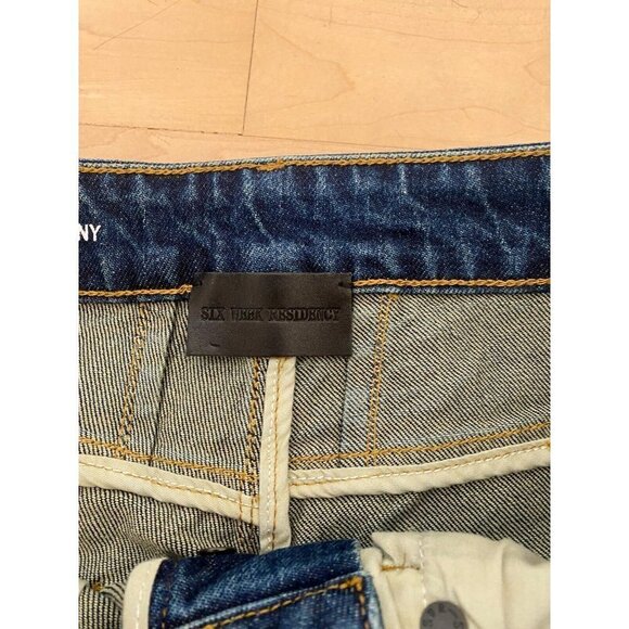 six week Residency BNWOT Dkinny "midnight desert" jeans sz 30 button fly - Picture 6 of 9